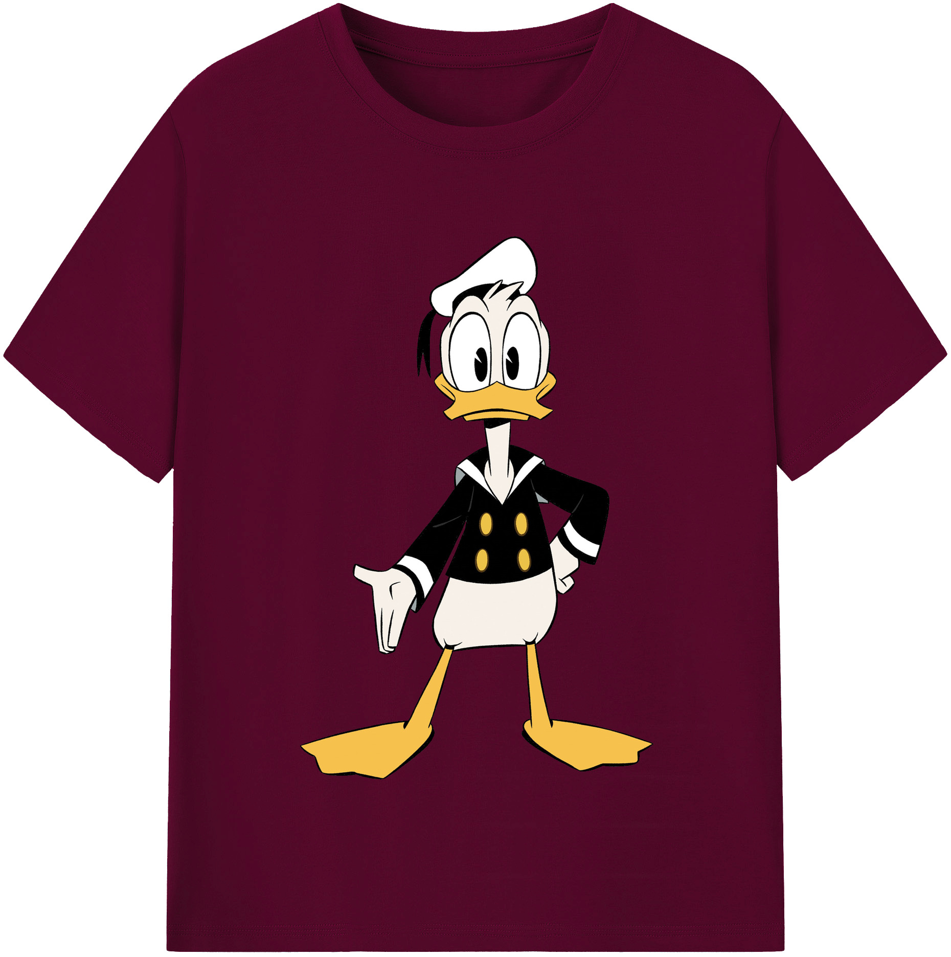 （画像用） ミッキーマウス Mickey Mouse レディースカジュアルプリントTシャツ（綿100％）